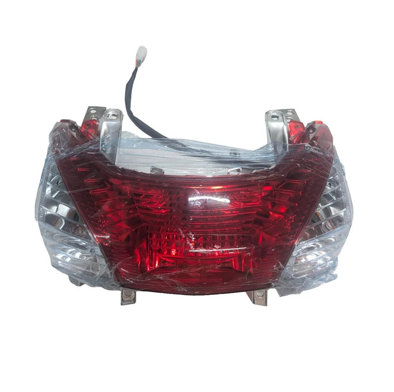 Complete Tail Light Assembly with Blinker & Wiring Harness – Compatible with Honda Activa 6G (BS6 Models)